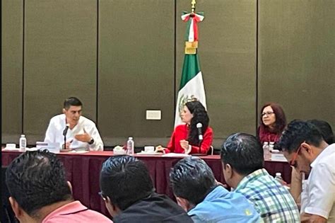 Participa Gobernador Salom N Jara En Reuni N Con La Secci N Xxii Del