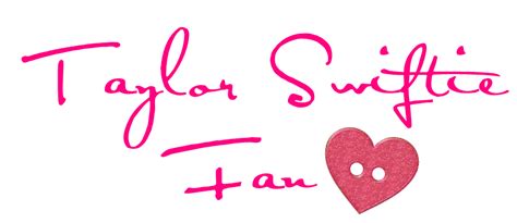 Taylor Swiftie Fan Logo Pink By Leiaalisonlavigne On Deviantart