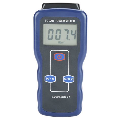 Akozon Solar Radiation Measuring Instrument Sm206 Digital Meter Solar