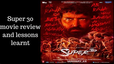 Super 30 movie review – A strong message for kids and parents ...