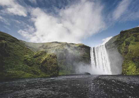 Skógafoss posters & prints by Hugo Hofverberg Hagman - Printler