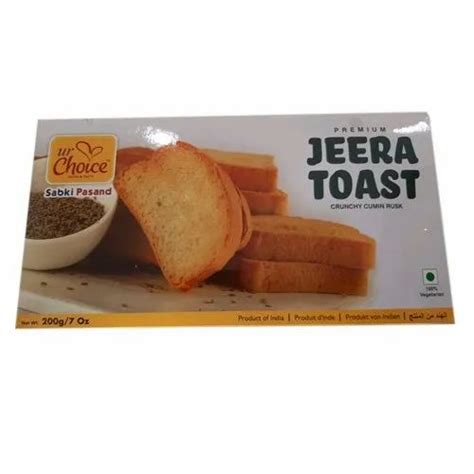 Ur Choice Jeera Toast Packaging Type Box At Rs 40 Pack In Vadodara