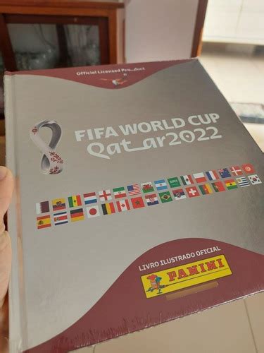 Álbum Capa Dura Prata Copa Do Mundo Qatar 2022 MercadoLivre