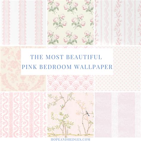 The Most Beautiful Pink Bedroom Wallpaper Designs | Hope And Hedges