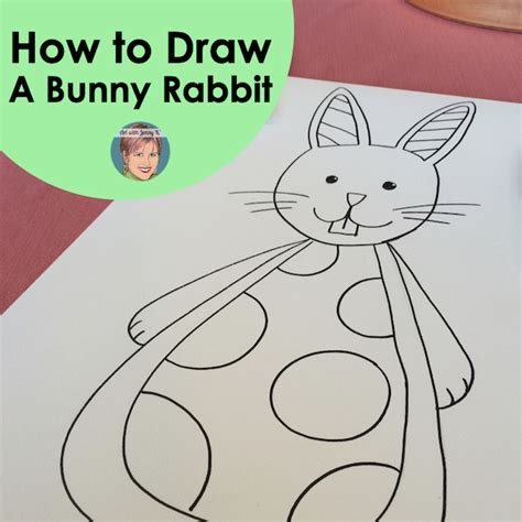 How to Draw a Bunny Rabbit - Art With Jenny K.