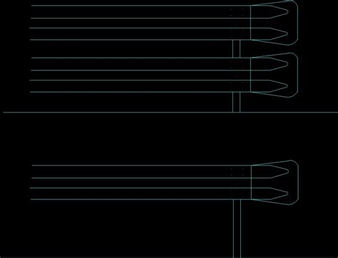 Guard Rail Dwg Block For Autocad Designs Cad