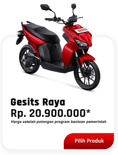 Motor Listrik Gesits Motor Nusantara