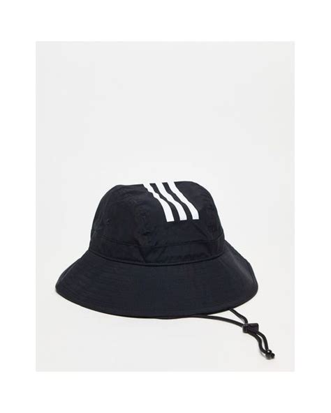 Adidas Originals Cotton Adidas Sportswear Future Icons Bucket Hat In