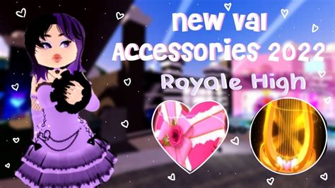 New Val Accs Royale High Valentine Update Youtube