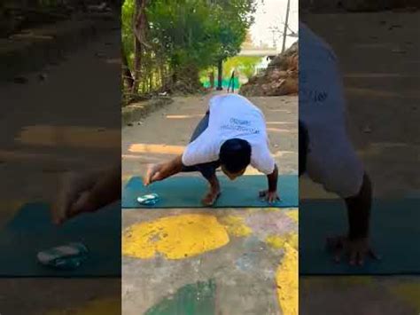 Baby Grasshopper Pose Parsva Bhuja Dandasana Yoga Yogateacher