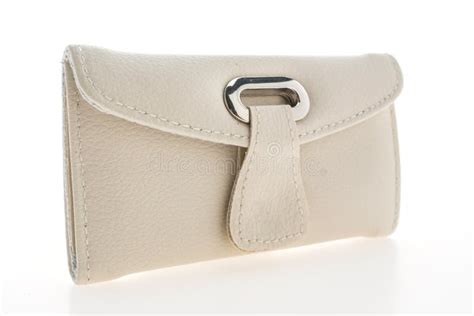 White leather wallet stock image. Image of financial - 79376845