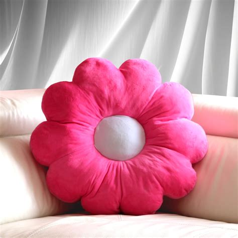 Flower Shaped Pillow Cute Decorative Throw Pillow With