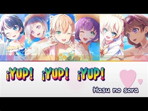 Love Live Canción Yup Yup Yup Rom Eng Esp YouTube