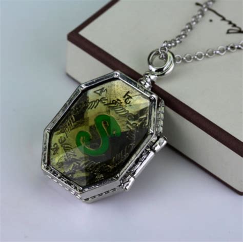 Salazar Slytherin's Locket Horcrux Necklace Harry Potter | Etsy