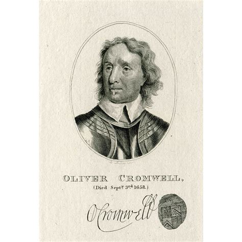 Oliver Cromwell 1599 1658 English Military And Political Leader