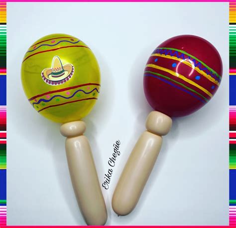 C Mo Hacer Maracas Mexicanas Con Globos Globos Maracas Como Hacer