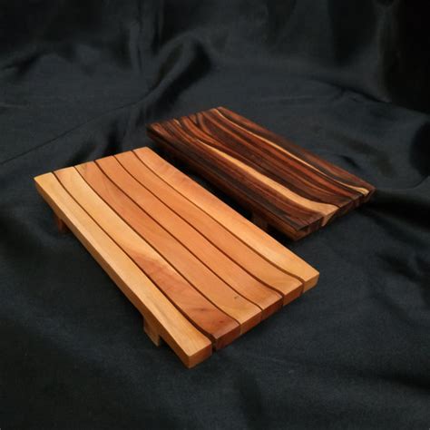 Jual Piring Kayu Stripes Sushi Tray Wooden Plate Piring Saji Recta