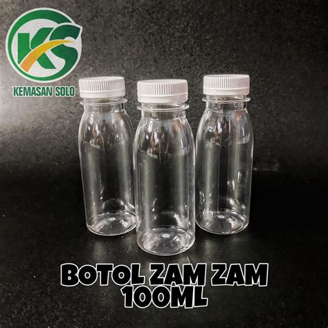 Jual Botol Plastik Zam Zam Botol Jelly 100 Ml Shopee Indonesia