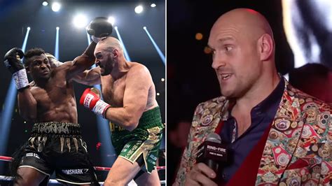 Tyson Fury reveals how much he really made for Francis Ngannou fight ...