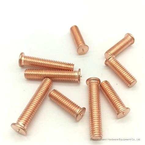 ISO13918 CD Copper Plated Steel Stud Spot Welding Screws China