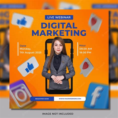 Premium Psd Creative Concept Social Media Instagram Post For Digital