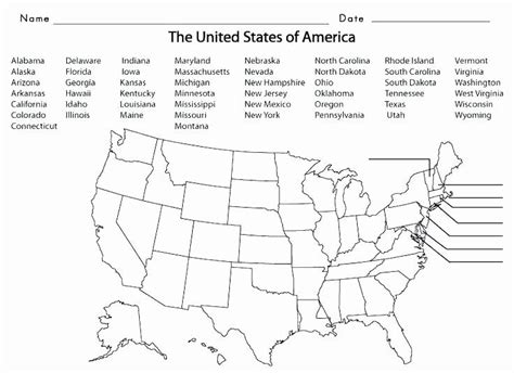 United States Map Quiz Capitals - Map Of Big Island Hawaii