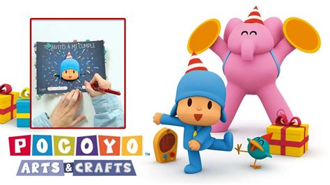 Pocoyo Arts Crafts Pocoyo Geburtstags Einladung GEBURTSTAG