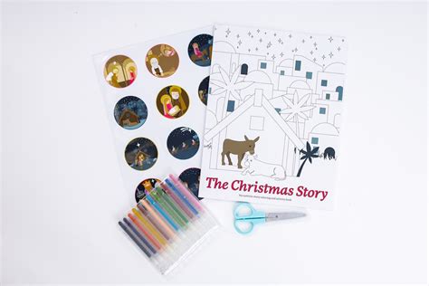 The Christmas Story Coloring Book Gift Set - Etsy