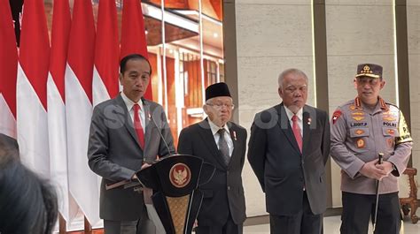 Rekapitulasi Suara Pemilu Selesai Tepat Waktu Jokowi Apresiasi KPU Dan