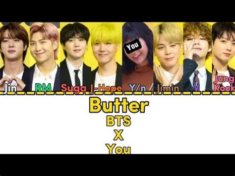 Butter BTS Karaoke You As A Member YouTube