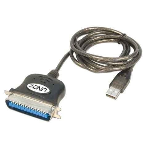 Usb To Parallel Adapter Way Centronics M From Lindy Uk