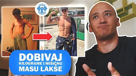 KAKO SI OLAKŠATI DOBIVANJE MIŠIĆNE MASE KILOGRAMA YouTube