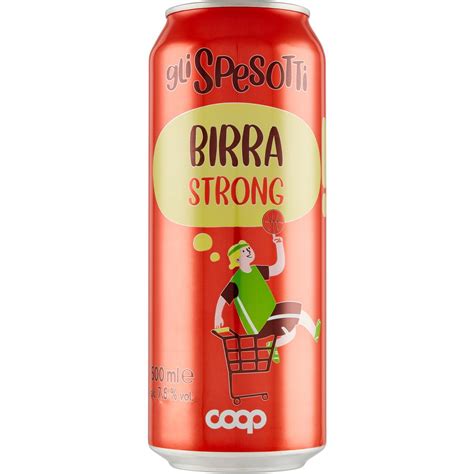 Birra Bionda Strong Doppio Malto Coop Gli Spesotti Ml Coop Shop