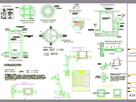 Conexiones Domiciliarias En AutoCAD Descargar CAD 165 81 KB Bibliocad