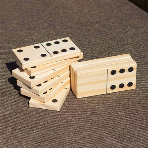 Domino Gigante Grande Set Domino In Legno Net World Sports