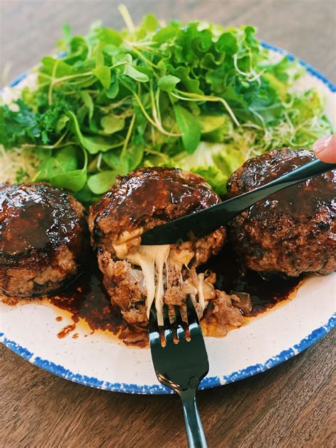 Japanese Hamburger Steak Juicy Tiffy Cooks