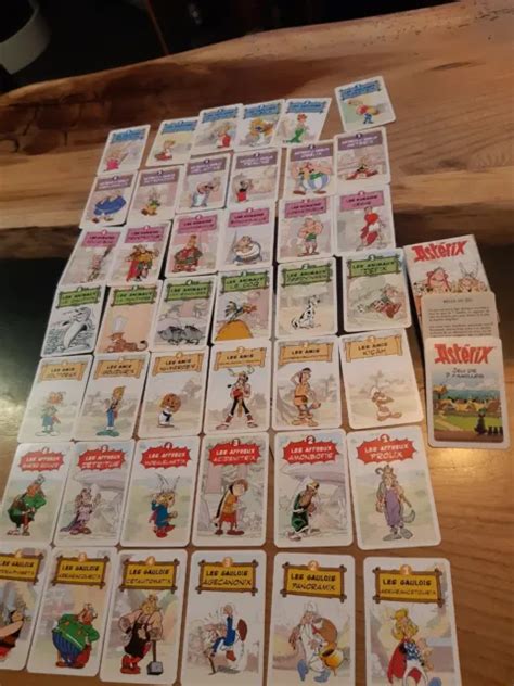 Ancien Jeu De Familles Asterix Eur Picclick Fr