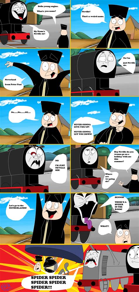 This First Thomas and Friends Parody Comic by flipflopfrogleap on Newgrounds