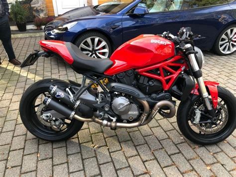 New Ducati Monster Rouge Motovlan Be