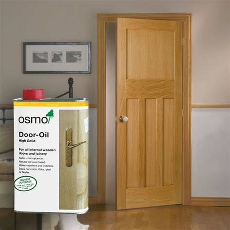 Osmo Door Oil For Wooden Doors Veneered Wood Doors Wood Protection