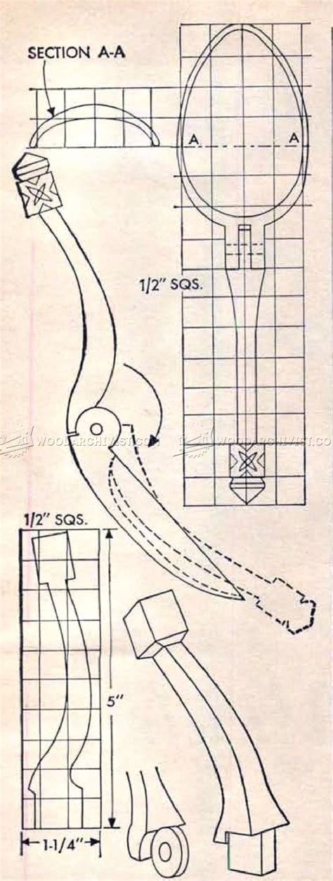 Making Folding Wooden Spoon • WoodArchivist