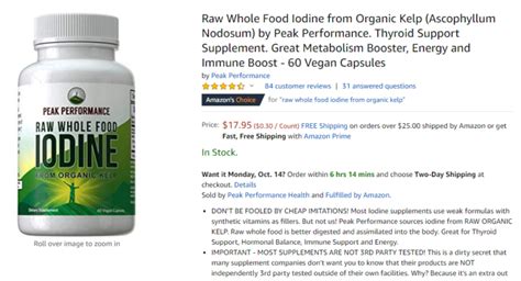 Best Iodine Supplements Our Top 6 Picks On Amazon Supplement Superhero