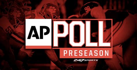 College Football Rankings Preseason Ap Top Poll Released Ahead Of