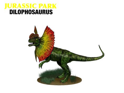 Jurassic Park Dilophosaurus By Mr Saxon On Deviantart