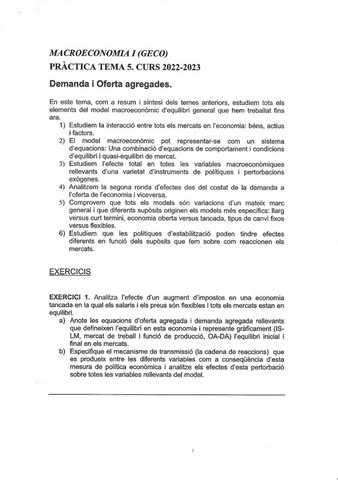 Pr Demanda Y Oferta Agregada Pdf