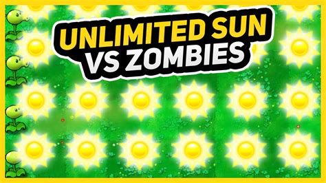 Unlimited Sun Plants Vs Zombies Modded Youtube