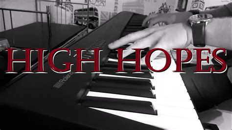 Panic At The Disco High Hopes Piano Cover Youtube