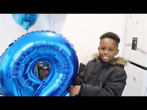 CELEBRATING JORDAN'S 8TH BIRTHDAY WITH FAMILY - YouTube