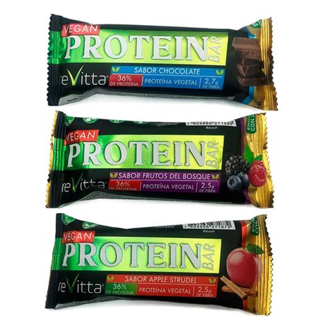 Barrita Vegan Protein Bar 45g Revitta A 1490 En Suples Cl