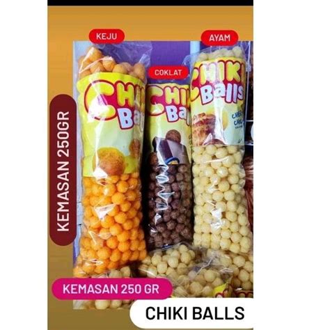 Jual Snack Chiki Balls Keju Ayam Coklat Silahkan Baca Deskripsi